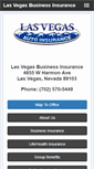 Mobile Screenshot of businessinsurancelasvegas.com